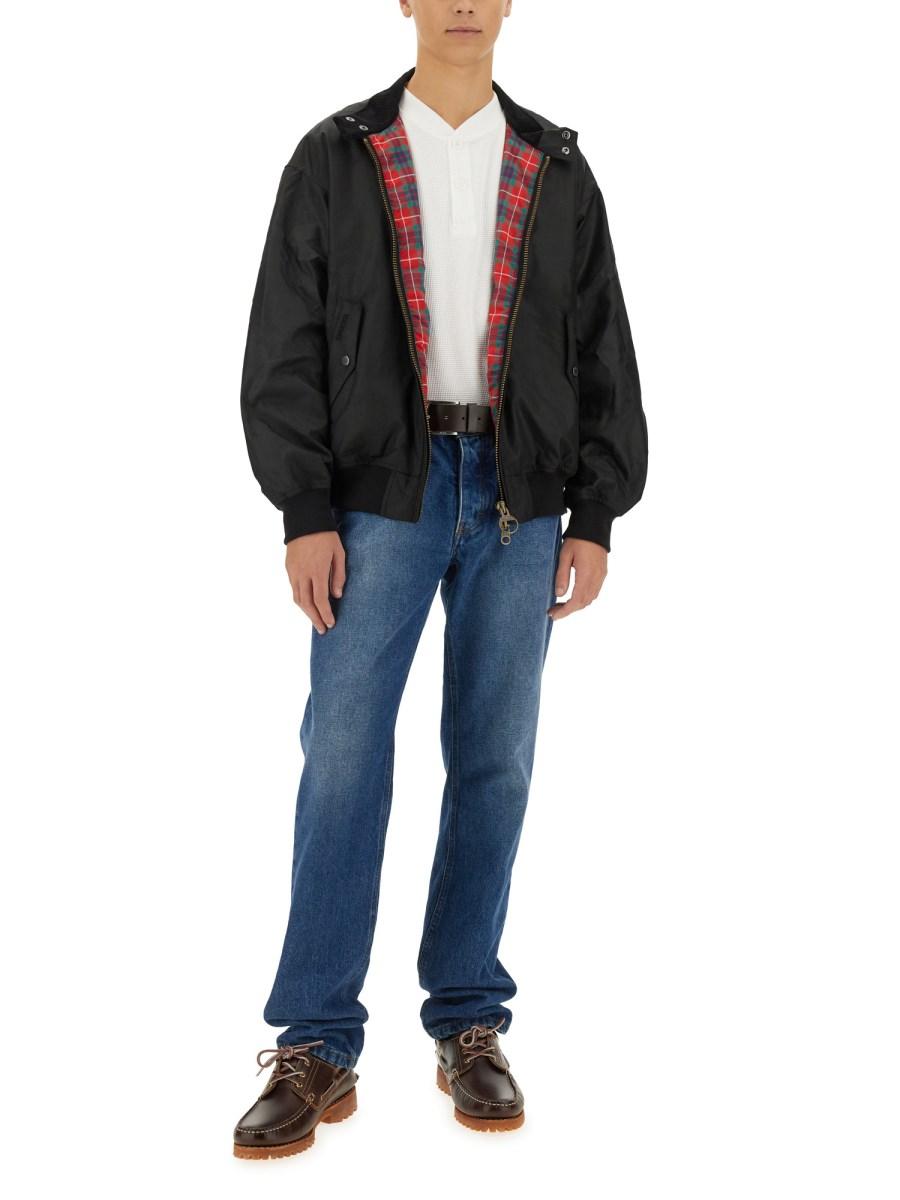 BARACUTA X BARBOUR T-SHIRT HENLEY Fino Al -60%