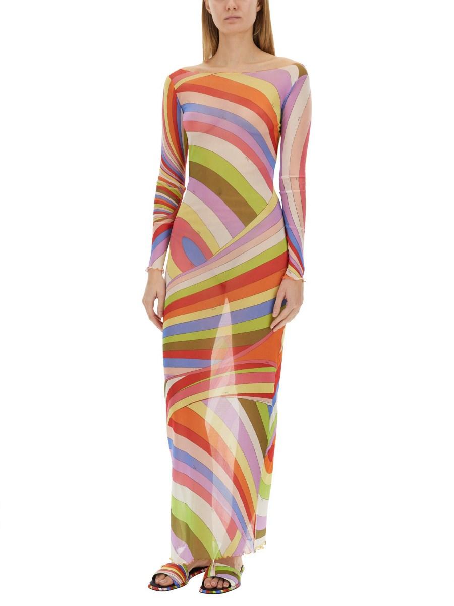 PUCCI ABITO LUNGO IN TULLE Offerta