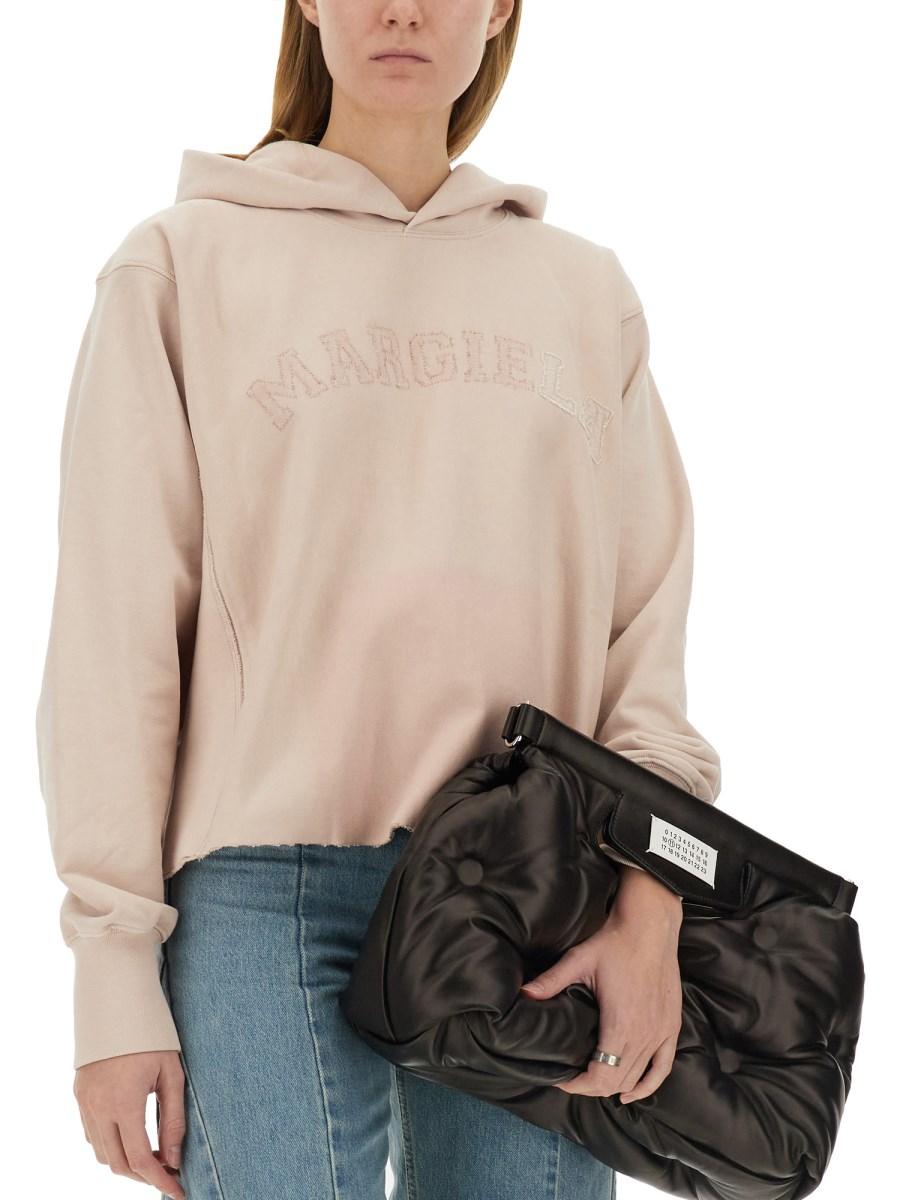 MAISON MARGIELA FELPA IN COTONE Offerte