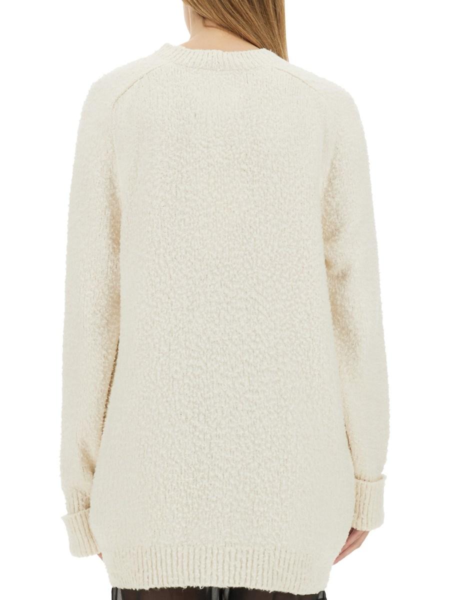 MAISON MARGIELA CARDIGAN OVERSIZE EFFETTO INFELTRITO Saldi Di Fabbrica