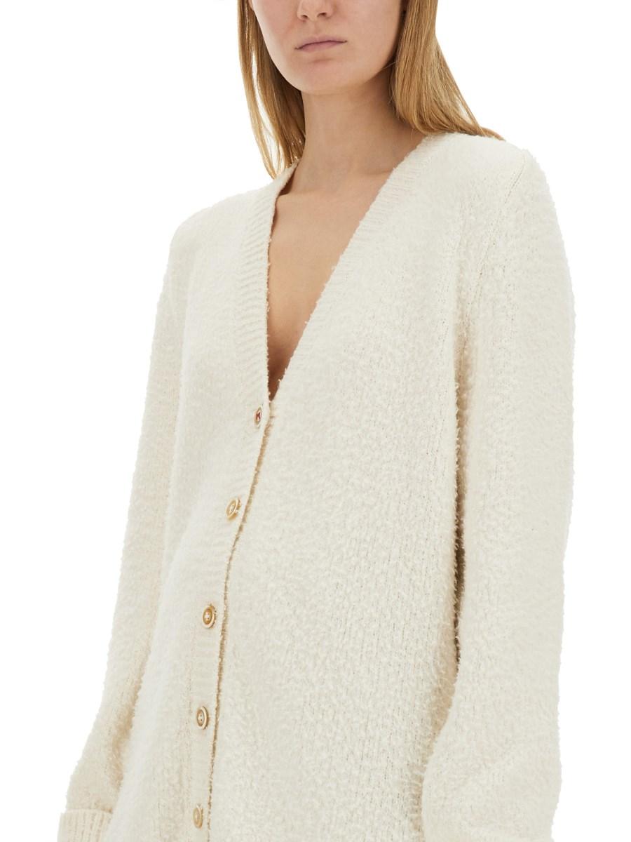 MAISON MARGIELA CARDIGAN OVERSIZE EFFETTO INFELTRITO Saldi Di Fabbrica