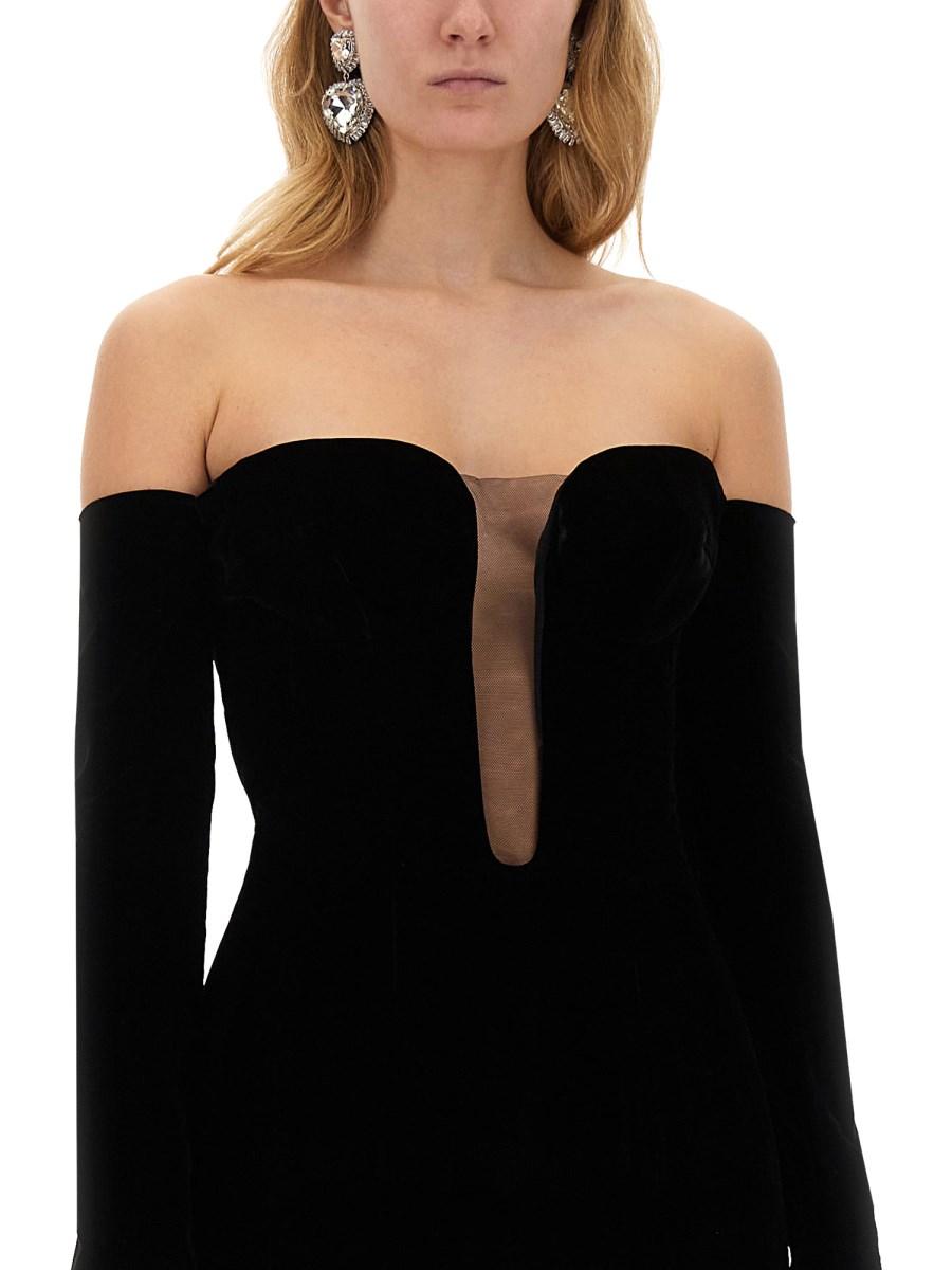 NINA RICCI ABITO MINI "CORSET" Qualità