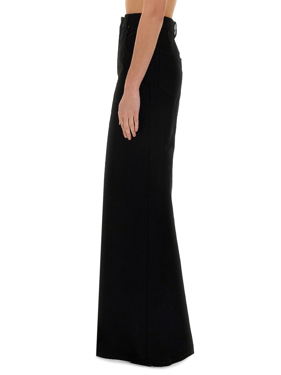NINA RICCI PANTALONE SVASATO IN DENIM Negozi Online