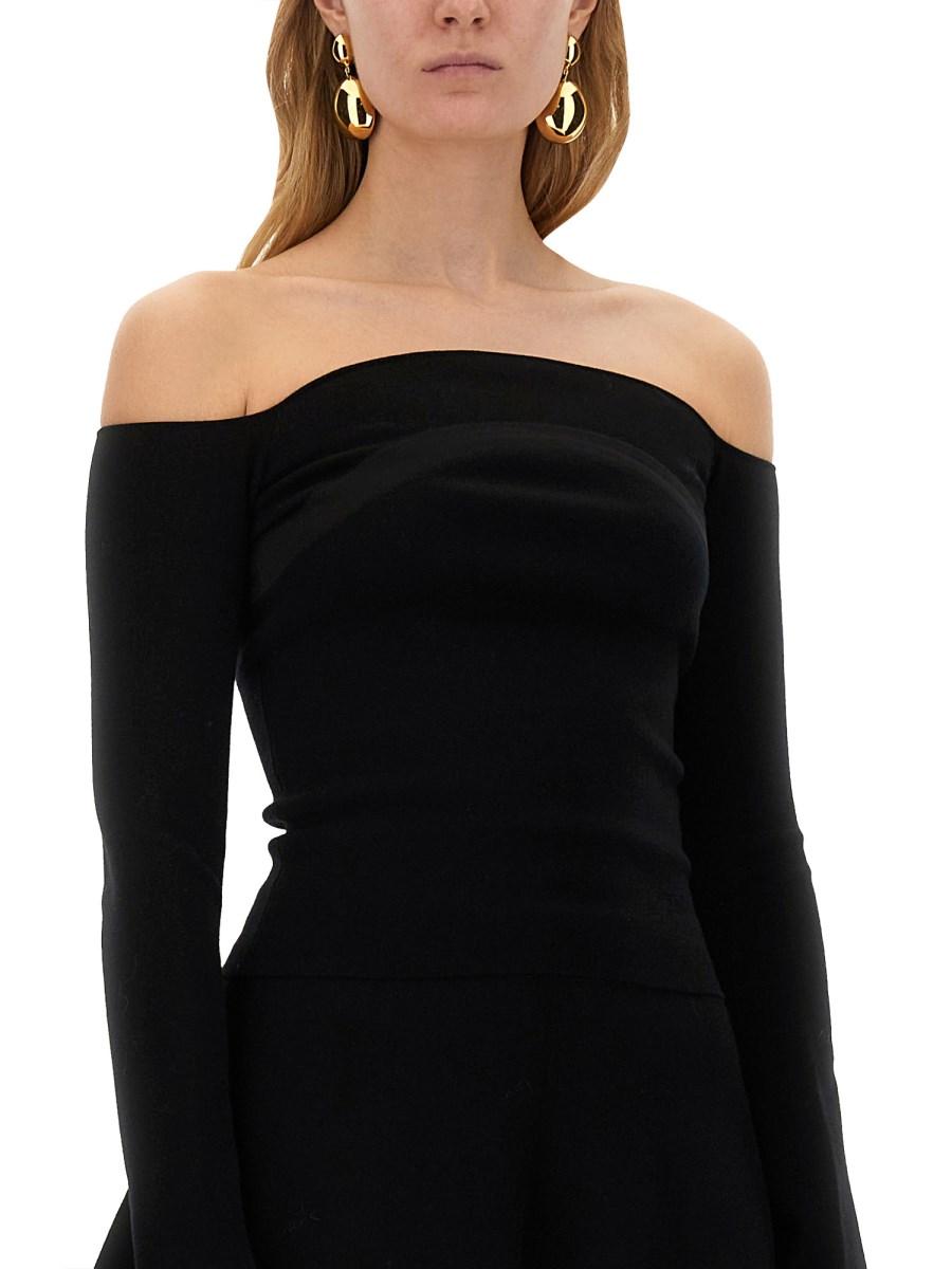 NINA RICCI TOP CON SCOLLO BARDOT Fino Al -60%