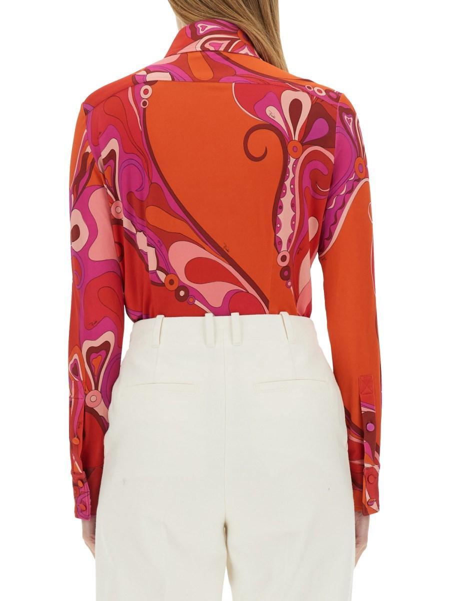 PUCCI CAMICIA CON STAMPA ORCHIDEE Offerta