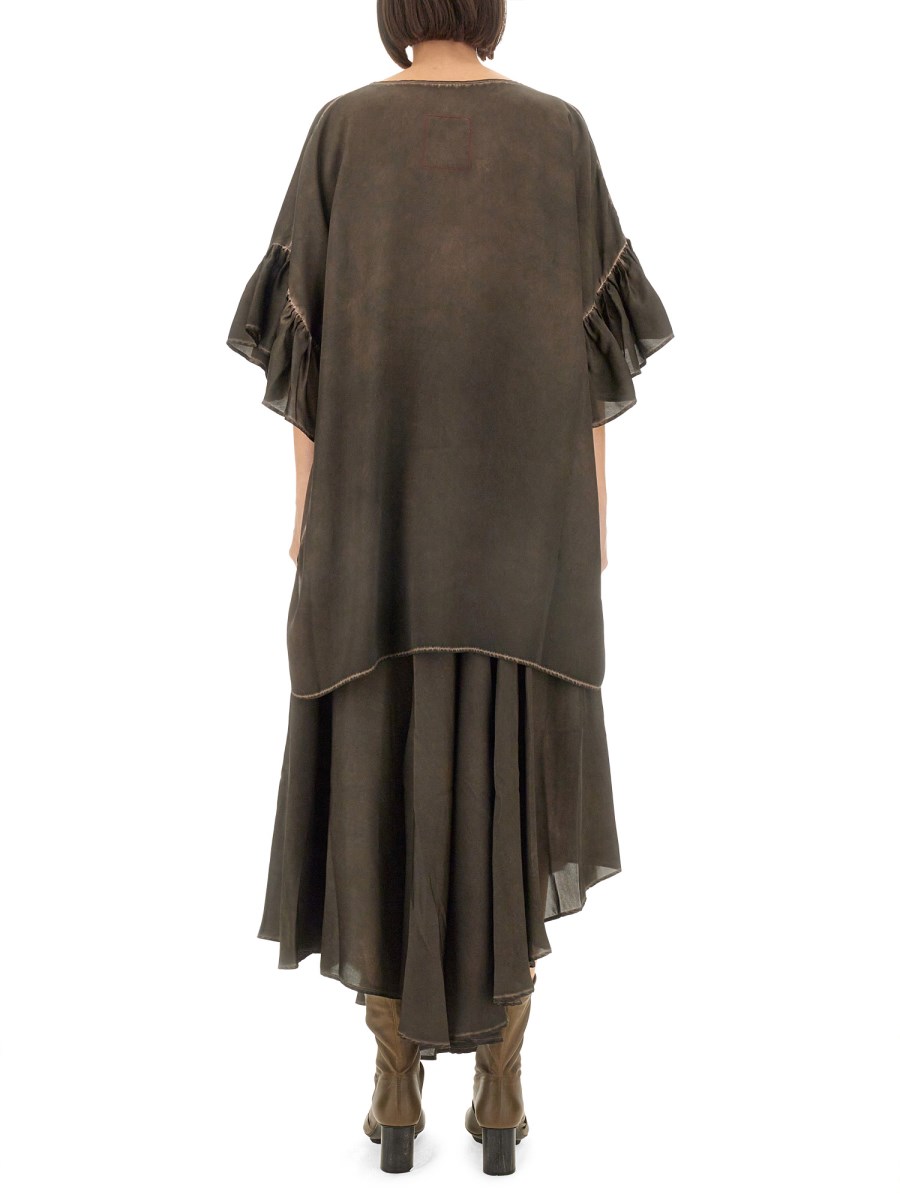 UMA WANG TOP "TALIB" IN SETA In Vendita