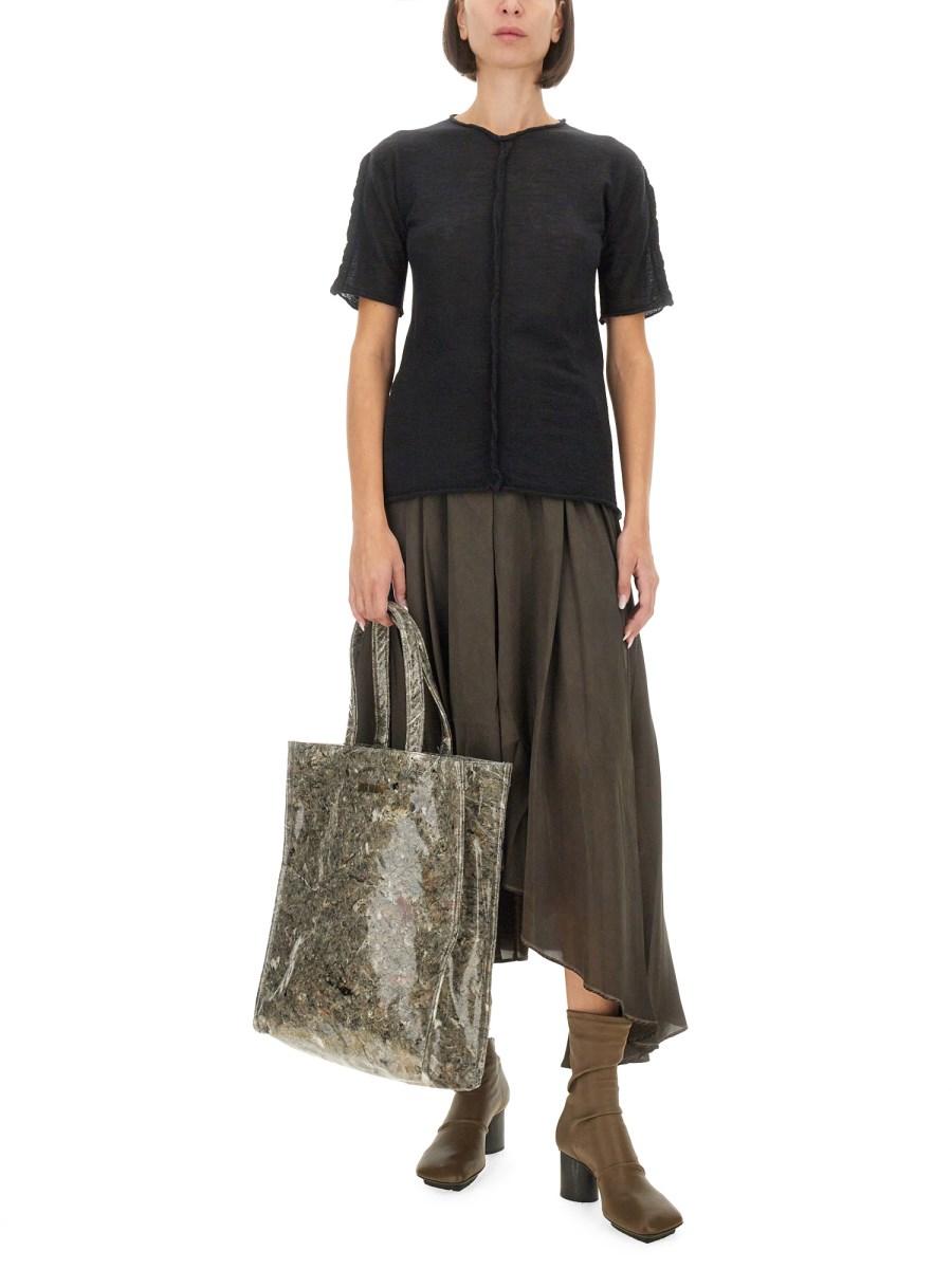 UMA WANG T-SHIRT IN CASHMERE Saldi
