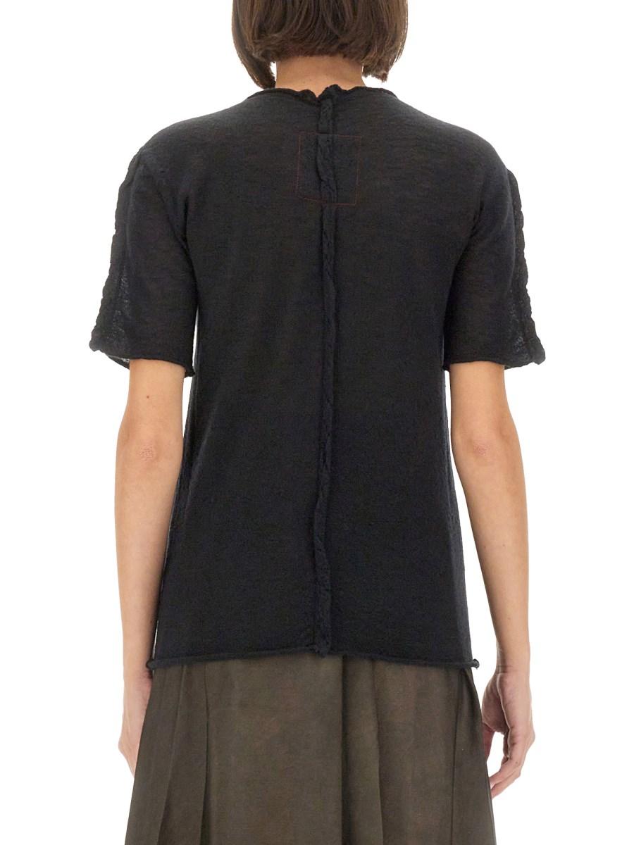 UMA WANG T-SHIRT IN CASHMERE Saldi