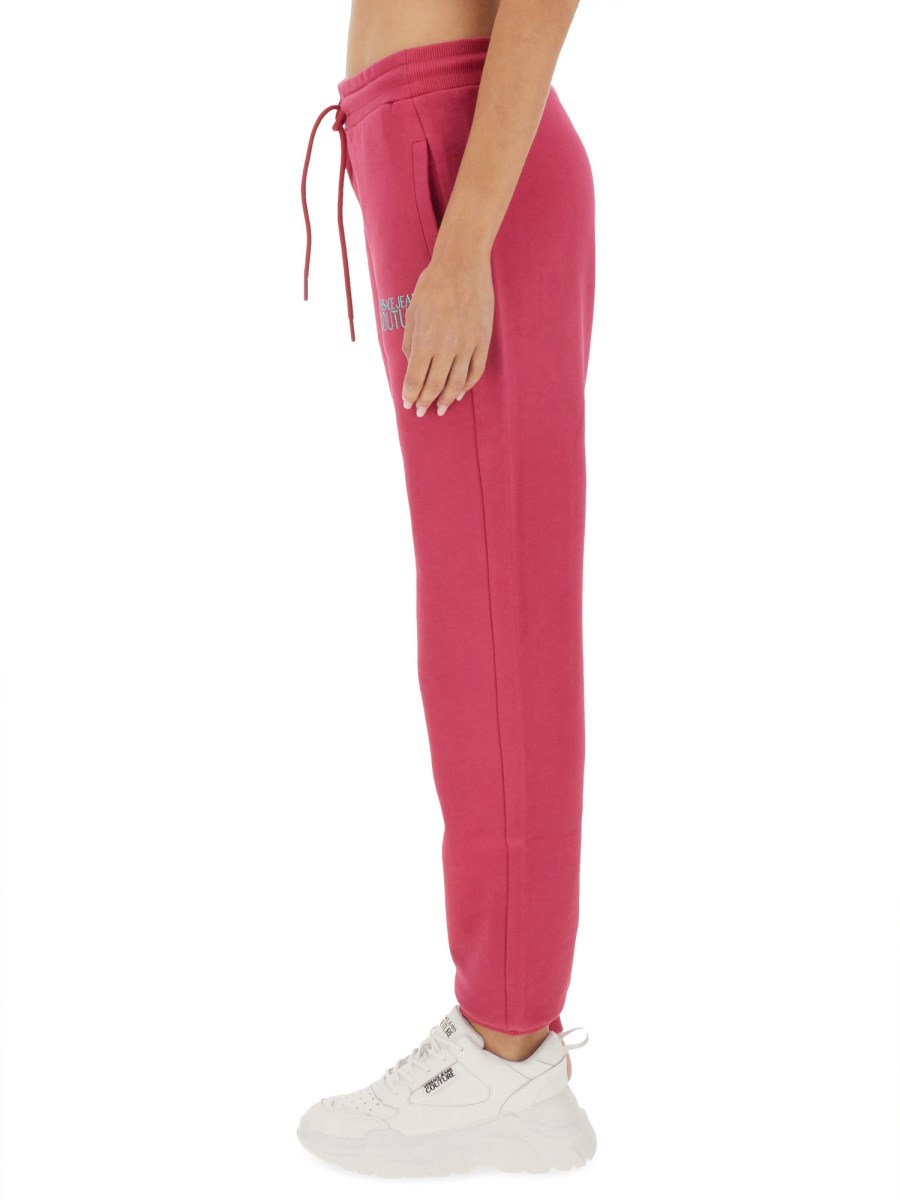 VERSACE JEANS COUTURE PANTALONE JOGGING CON LOGO Vendita Economica
