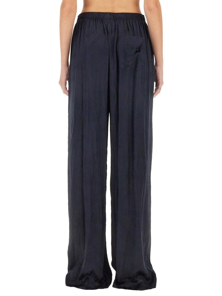 BALENCIAGA PANTALONE "PYJAMA" IN SETA Saldi Di Fabbrica