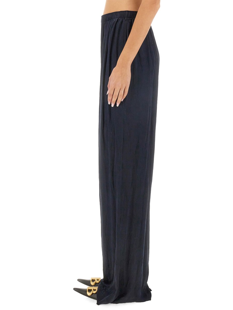 BALENCIAGA PANTALONE "PYJAMA" IN SETA Saldi Di Fabbrica