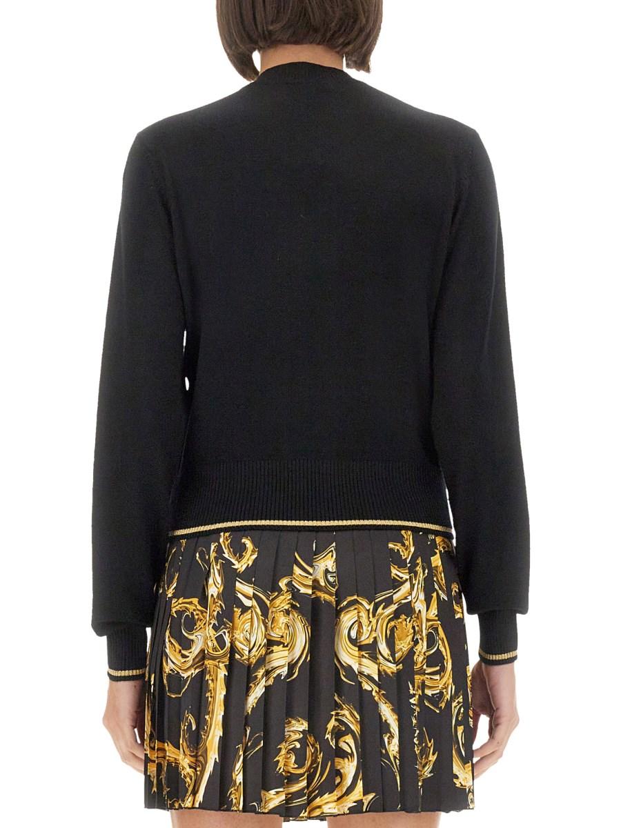 VERSACE JEANS COUTURE MAGLIA V-EMBLEM Nuova