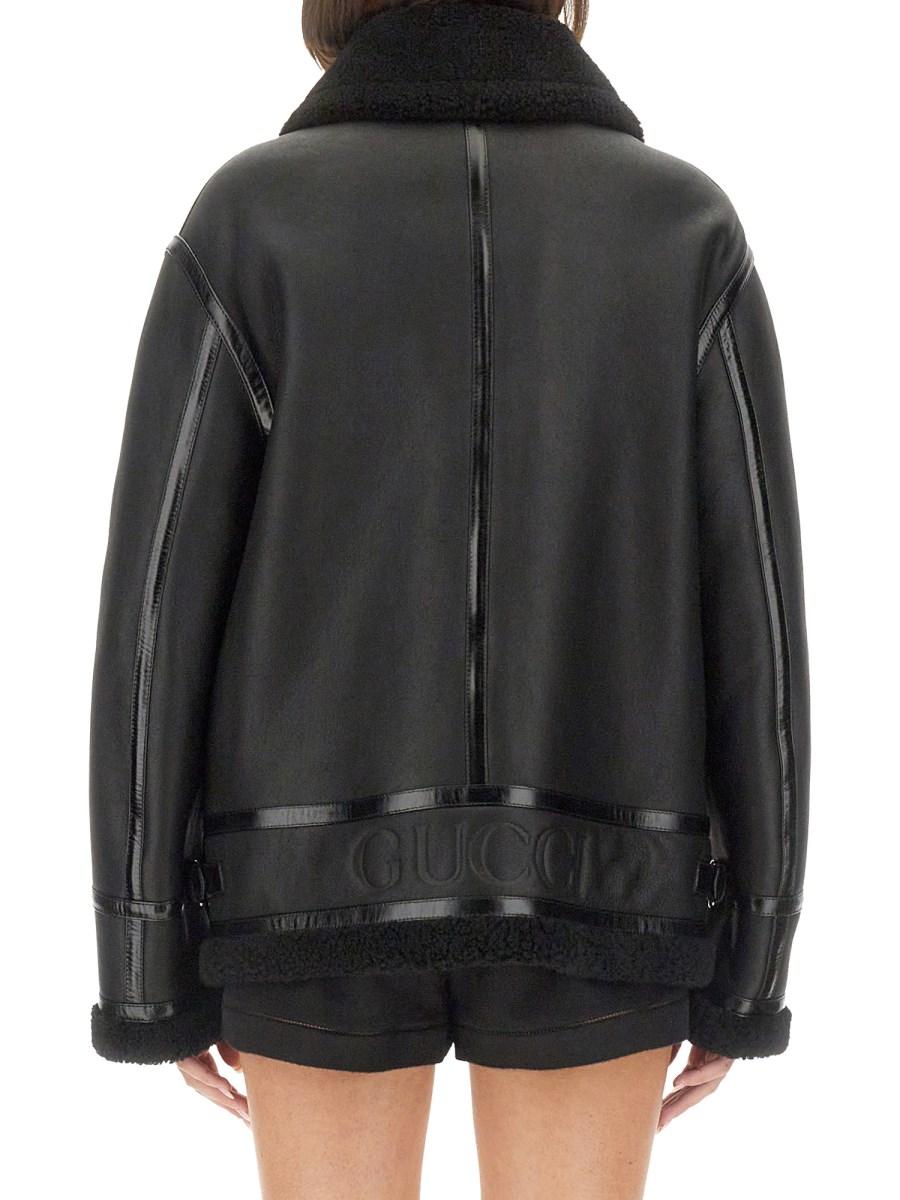 GUCCI GIACCA BIKER IN PELLE Italy