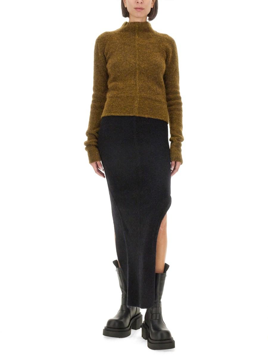 RICK OWENS MAGLIA A COLLO ALTO Prezzo Ridotto