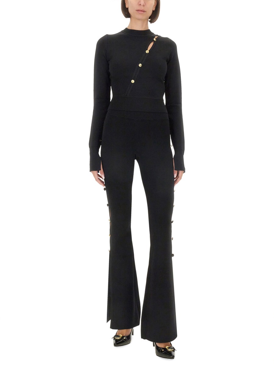 VERSACE JEANS COUTURE MAGLIA CUT OUT Novità