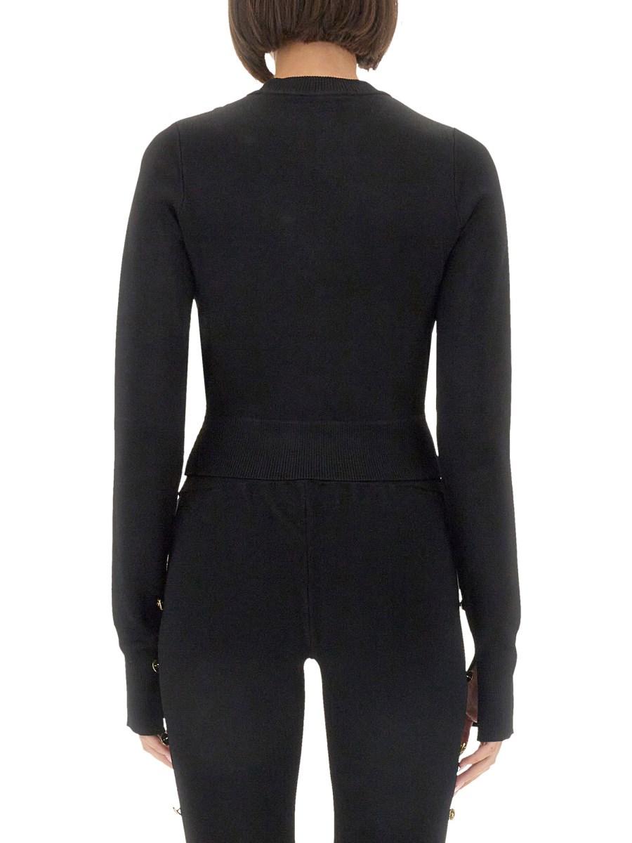 VERSACE JEANS COUTURE MAGLIA CUT OUT Novità