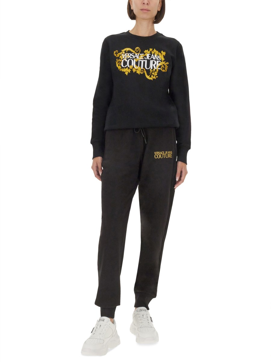 VERSACE JEANS COUTURE PANTALONE JOGGING CON LOGO Presa