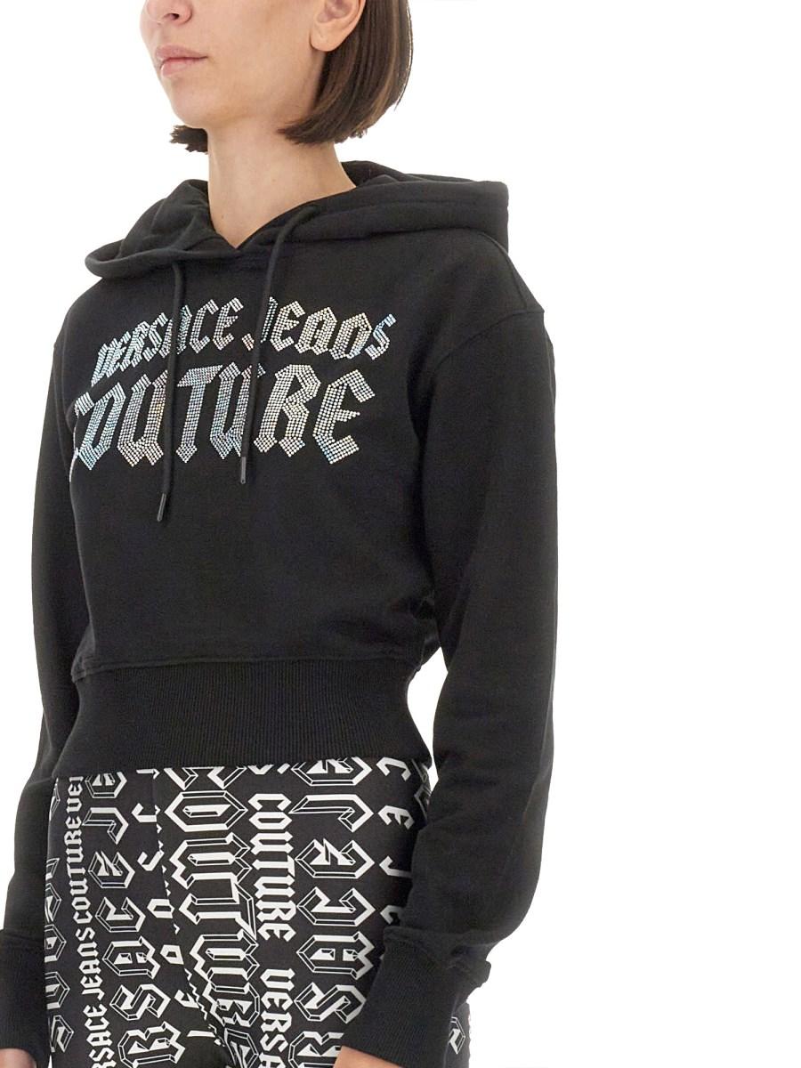 VERSACE JEANS COUTURE FELPA CON LOGO Italy