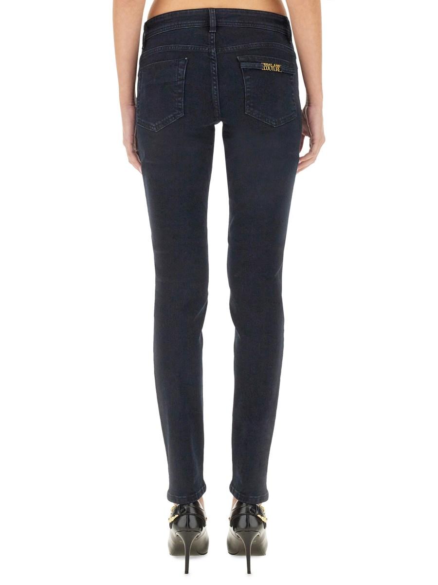 VERSACE JEANS COUTURE JEANS SLIM FIT IN DENIM DI COTONE Promozione Limitata