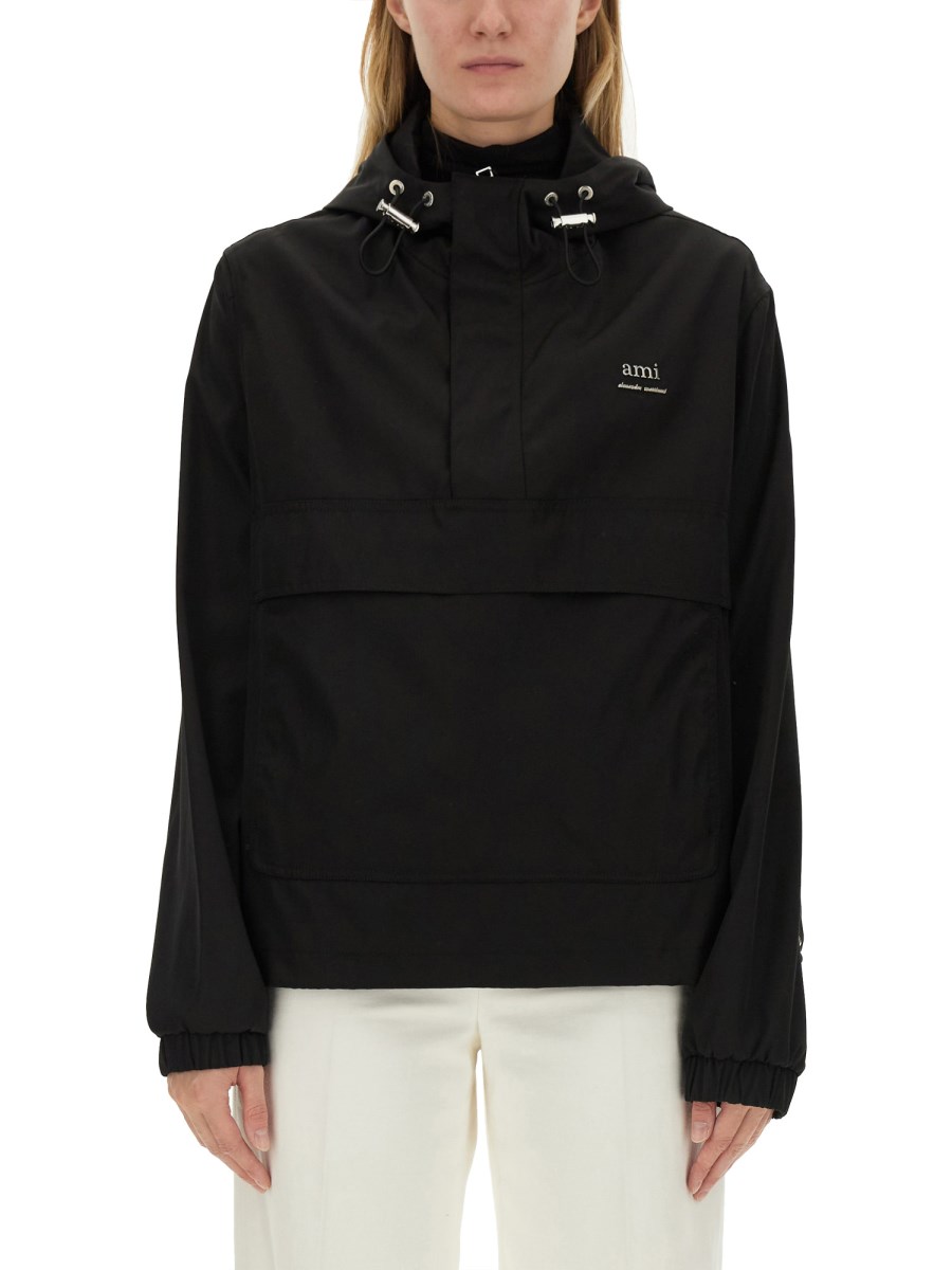AMI PARIS GIACCA CON LOGO