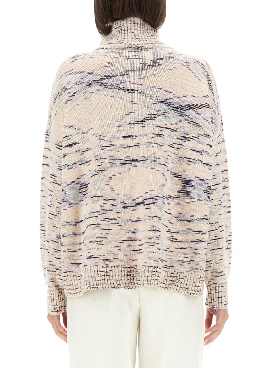 MISSONI PULLOVER A COLLO ALTO IN CACHEMIRE Economico