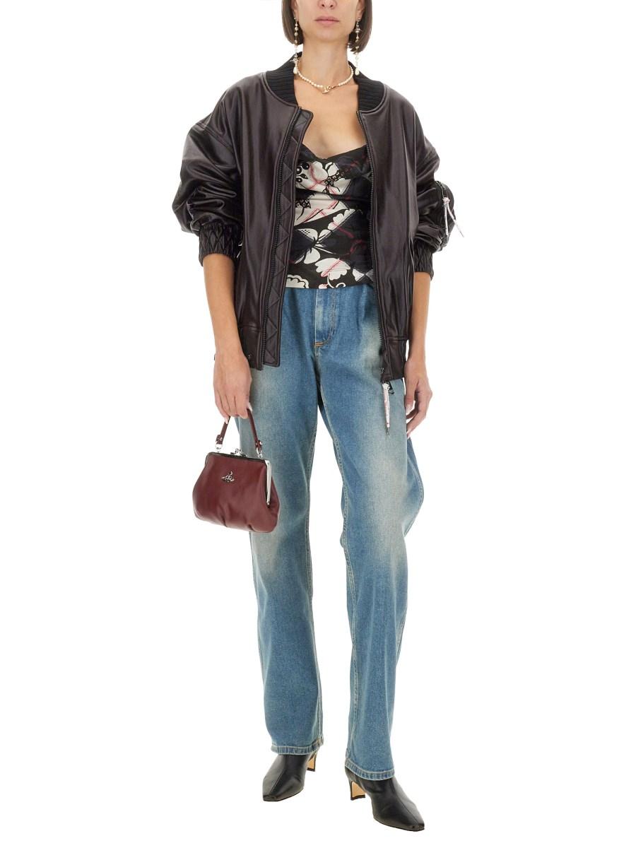 VIVIENNE WESTWOOD JEANS BAGGY IN DENIM Saldi