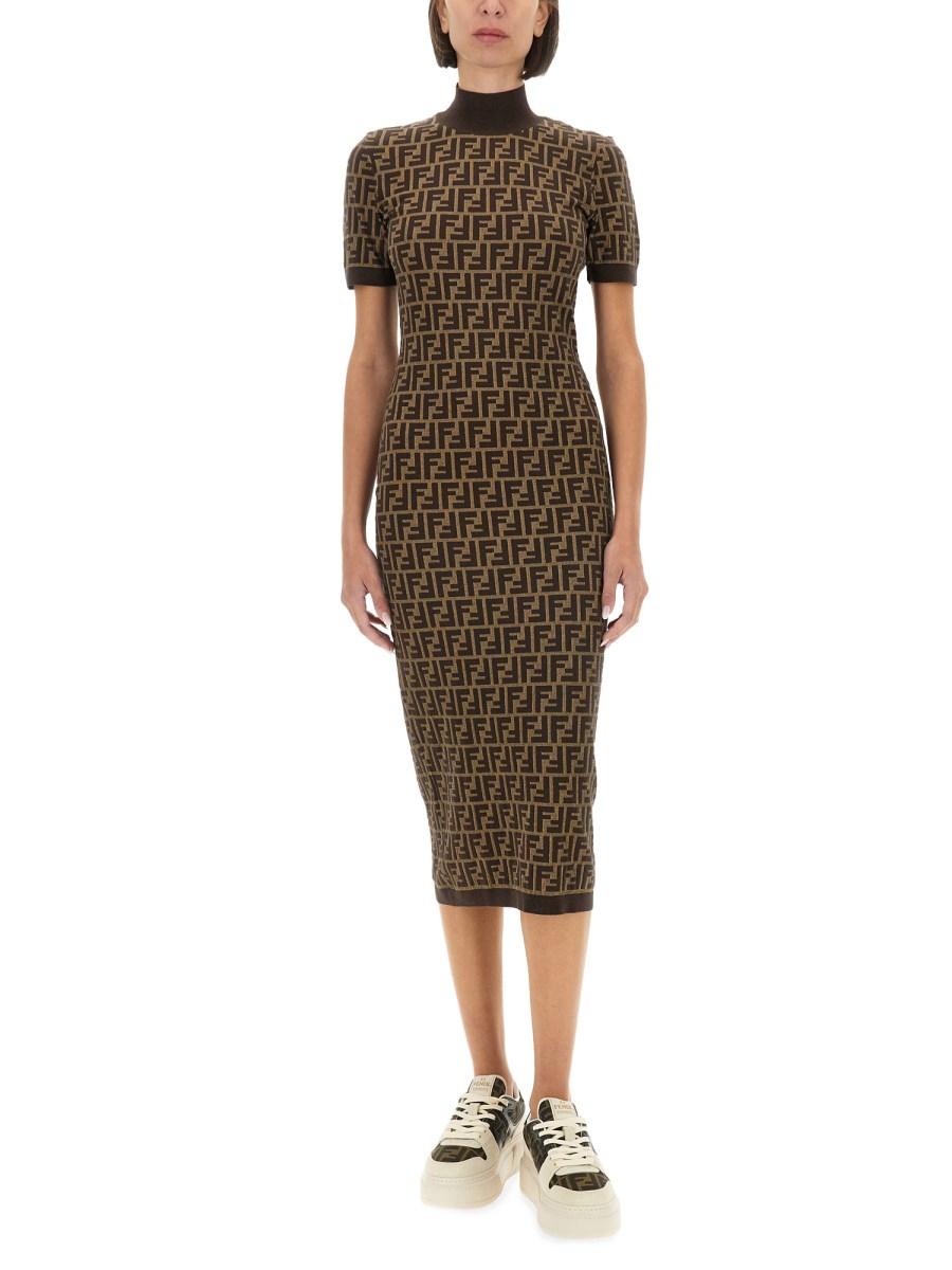FENDI ABITO IN COTONE FF Saldi Di Fabbrica