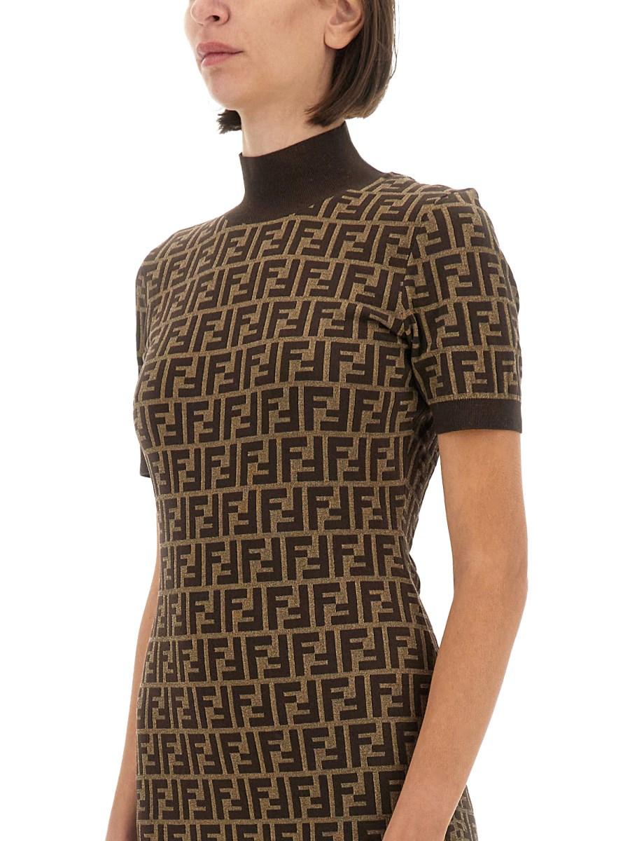 FENDI ABITO IN COTONE FF Saldi Di Fabbrica