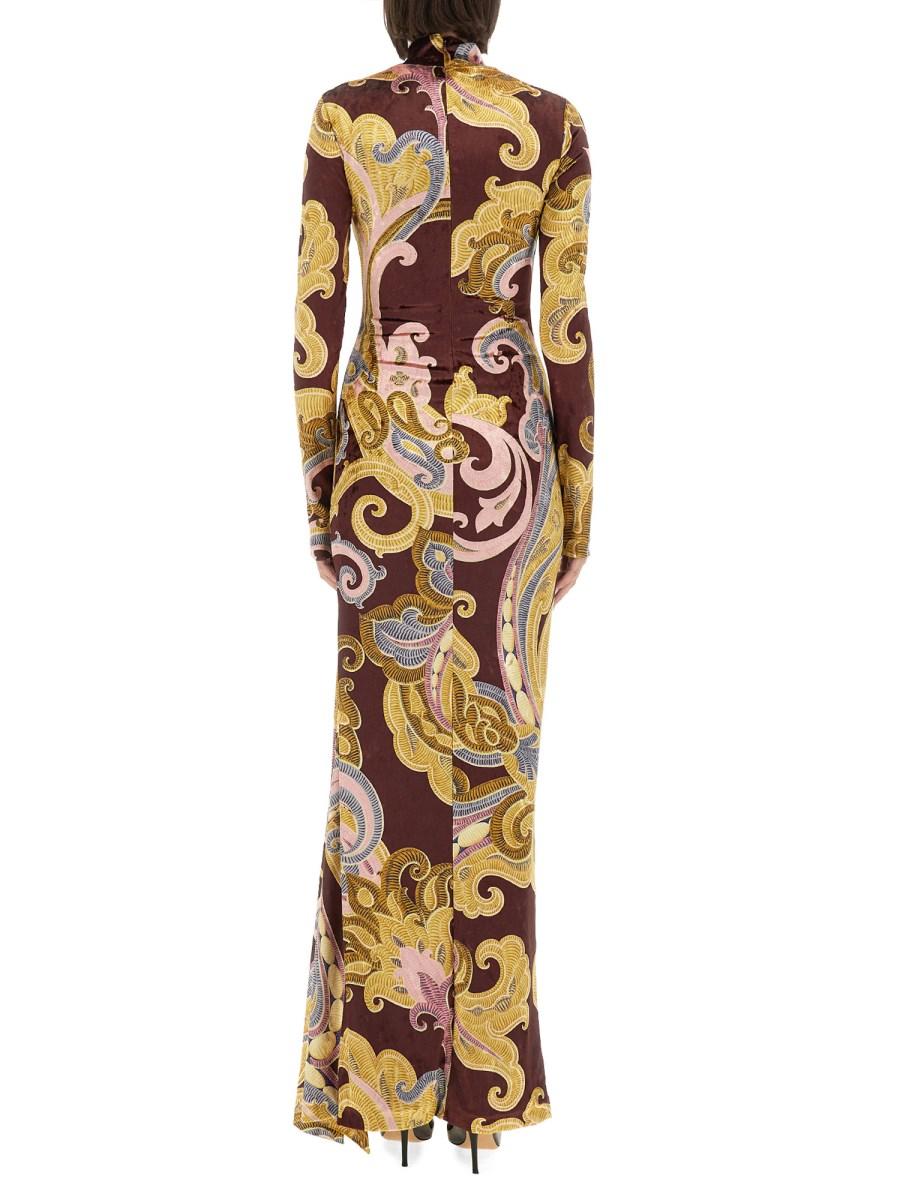 ETRO ABITO IN CINIGLIA STAMPATA Vendite Flash