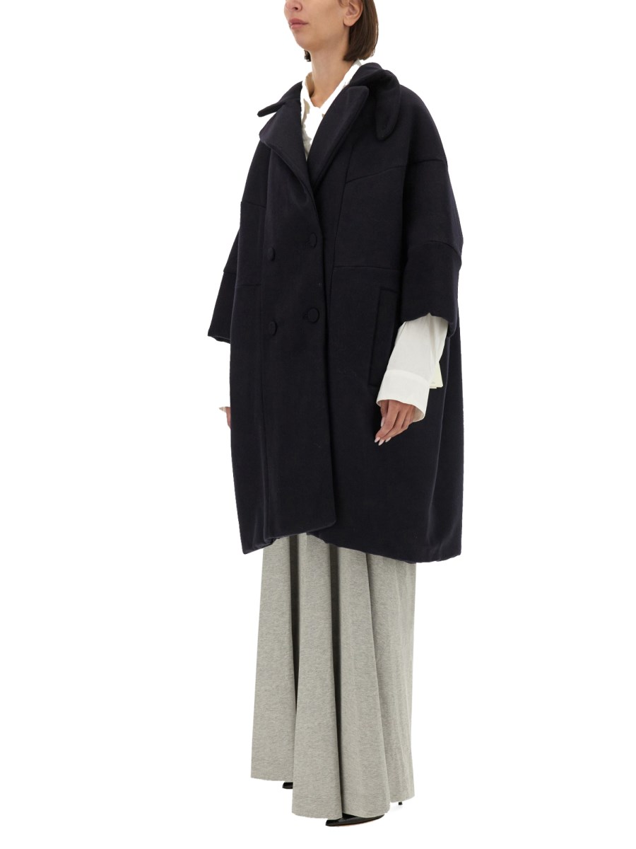 DRIES VAN NOTEN CAPPOTTO COCOON IN LANA Moda