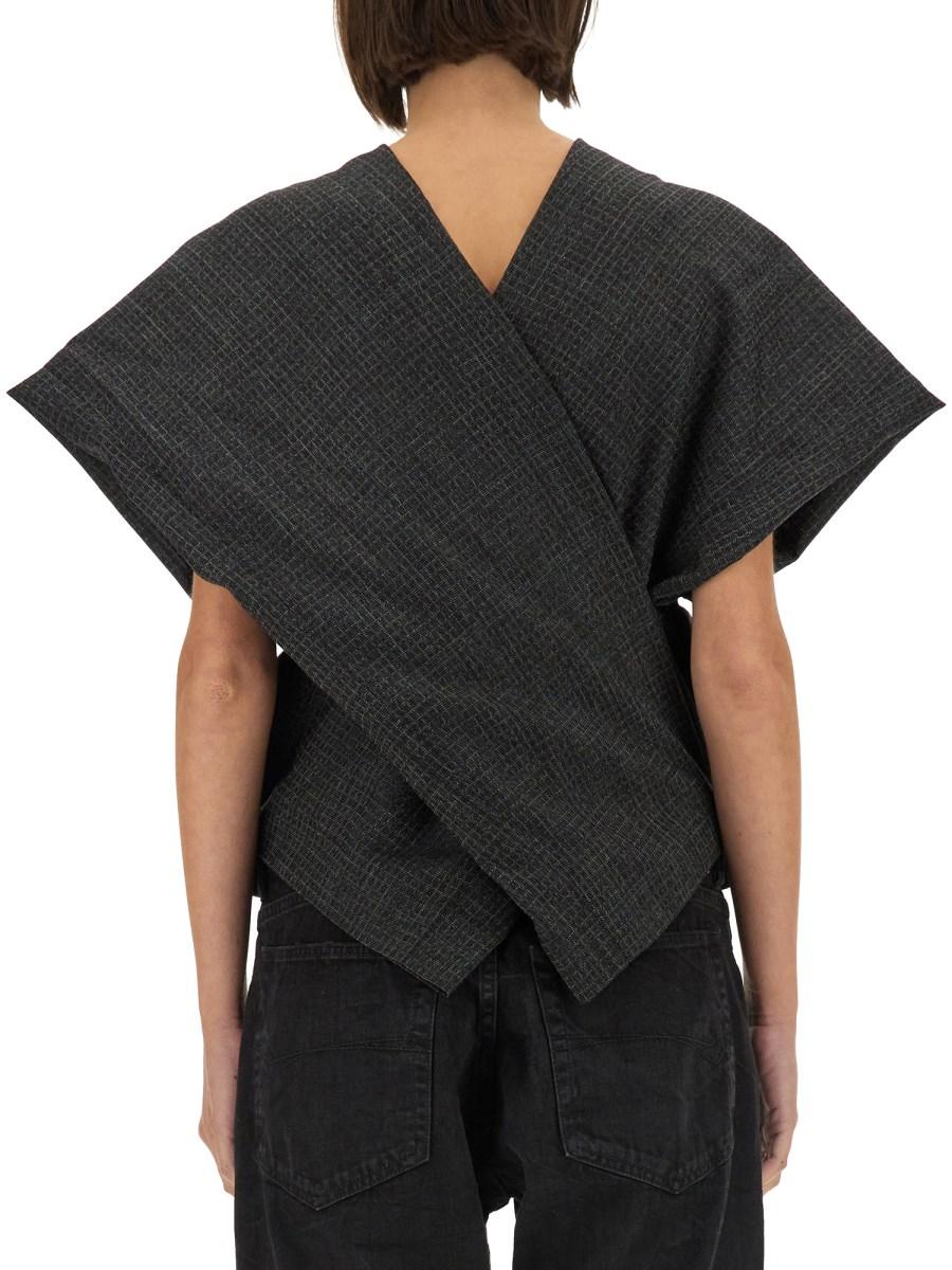 BALENCIAGA PANTA TOP SARTORIALE IN LANA Offerta esclusiva