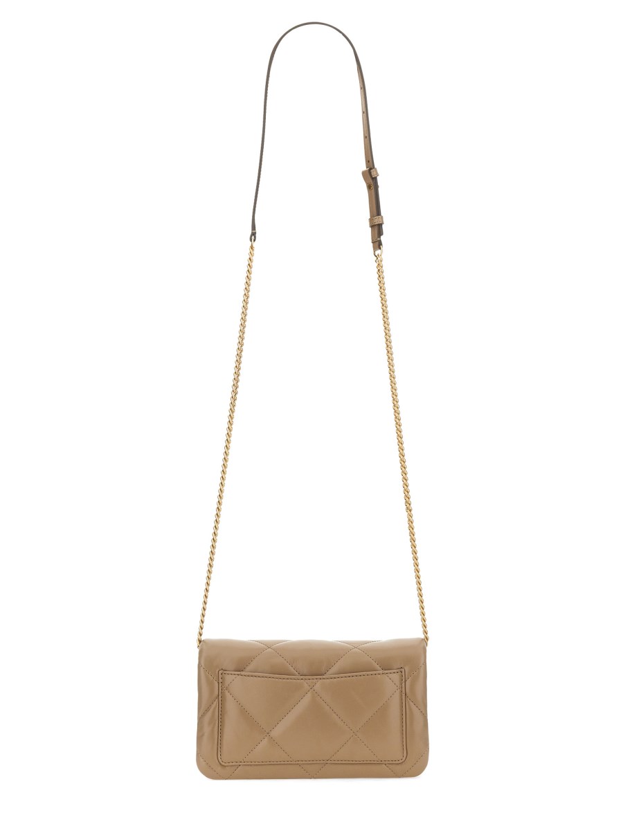 TORY BURCH PORTAFOGLIO CON CATENA KIRA CON TRAPUNTATURA A DIAMANTE Shopping Online