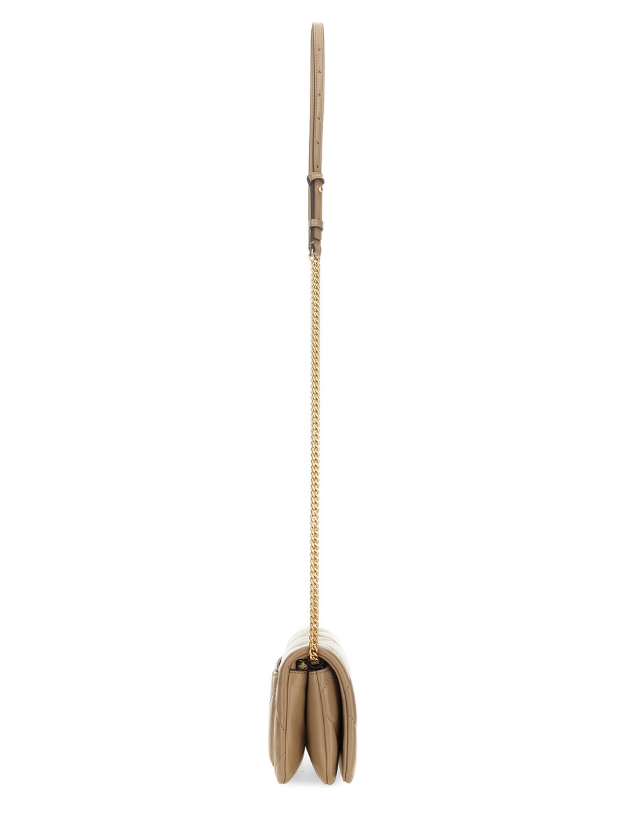TORY BURCH PORTAFOGLIO CON CATENA KIRA CON TRAPUNTATURA A DIAMANTE Shopping Online