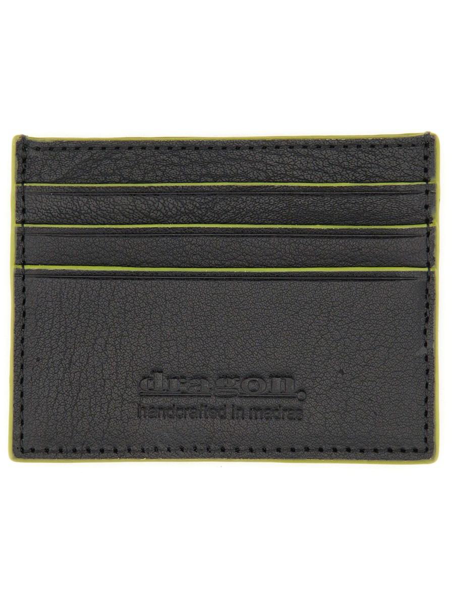 DRAGON DIFFUSION PORTACARTE CHECK IN PELLE Prezzo Ridotto