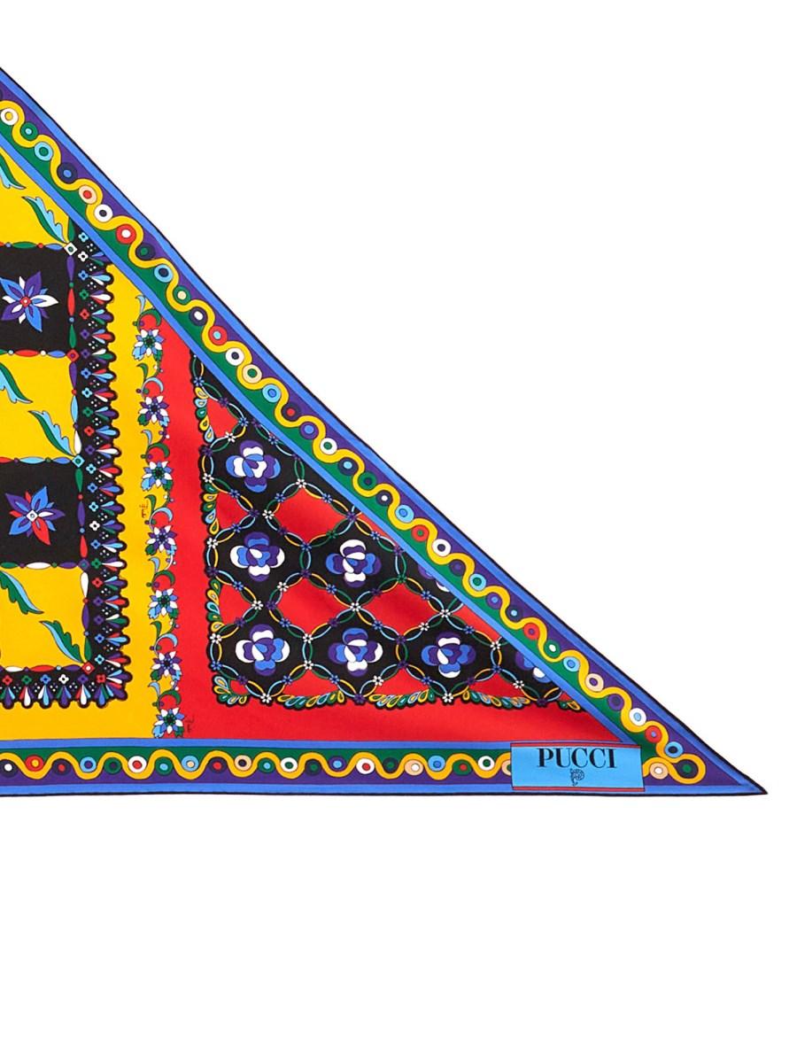 PUCCI FOULARD IN SETA CON STAMPA FESTA Convenienza