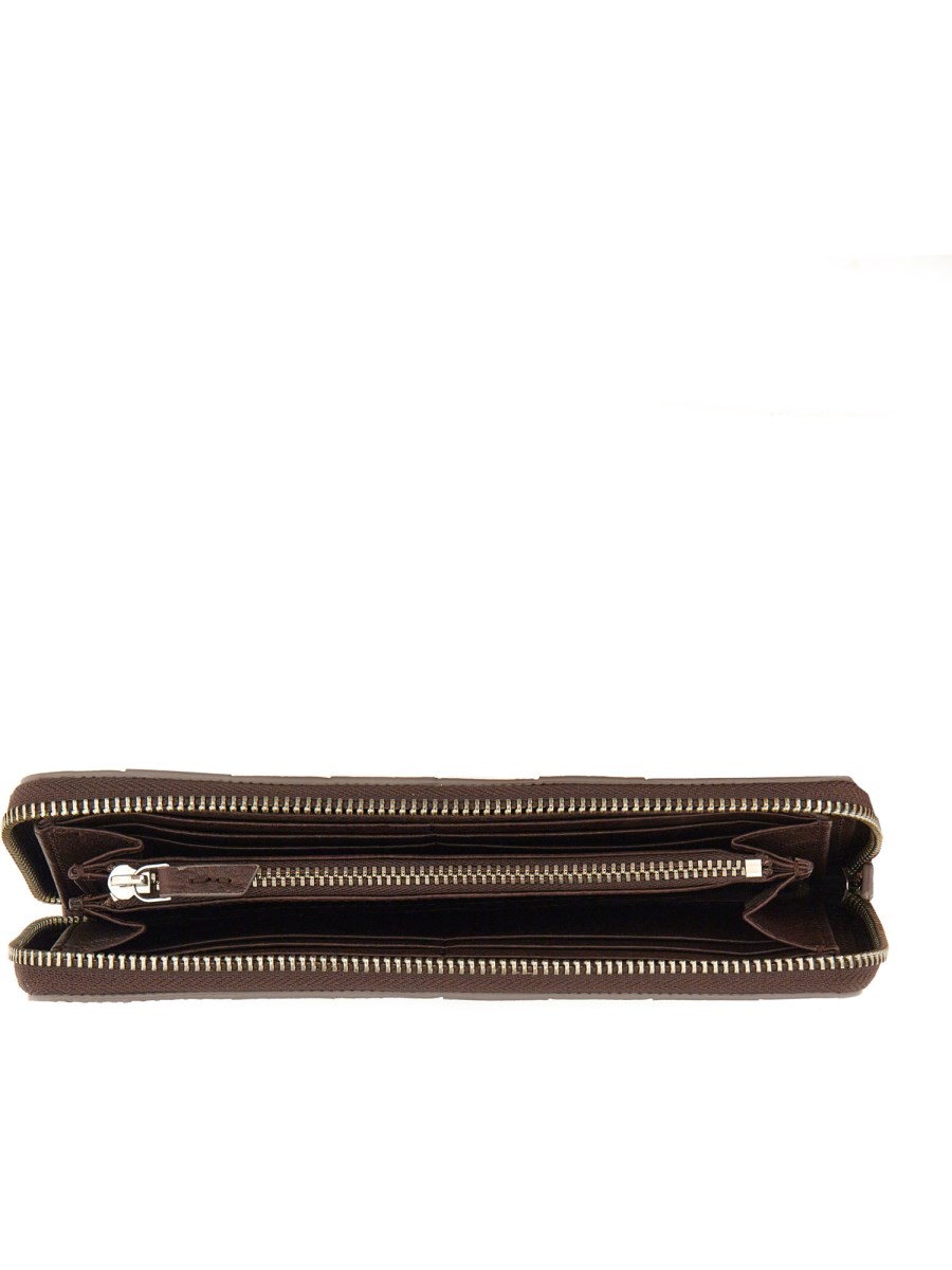 DRAGON DIFFUSION PORTAFOGLIO CHECK IN PELLE CON ZIP Offerte stagionali