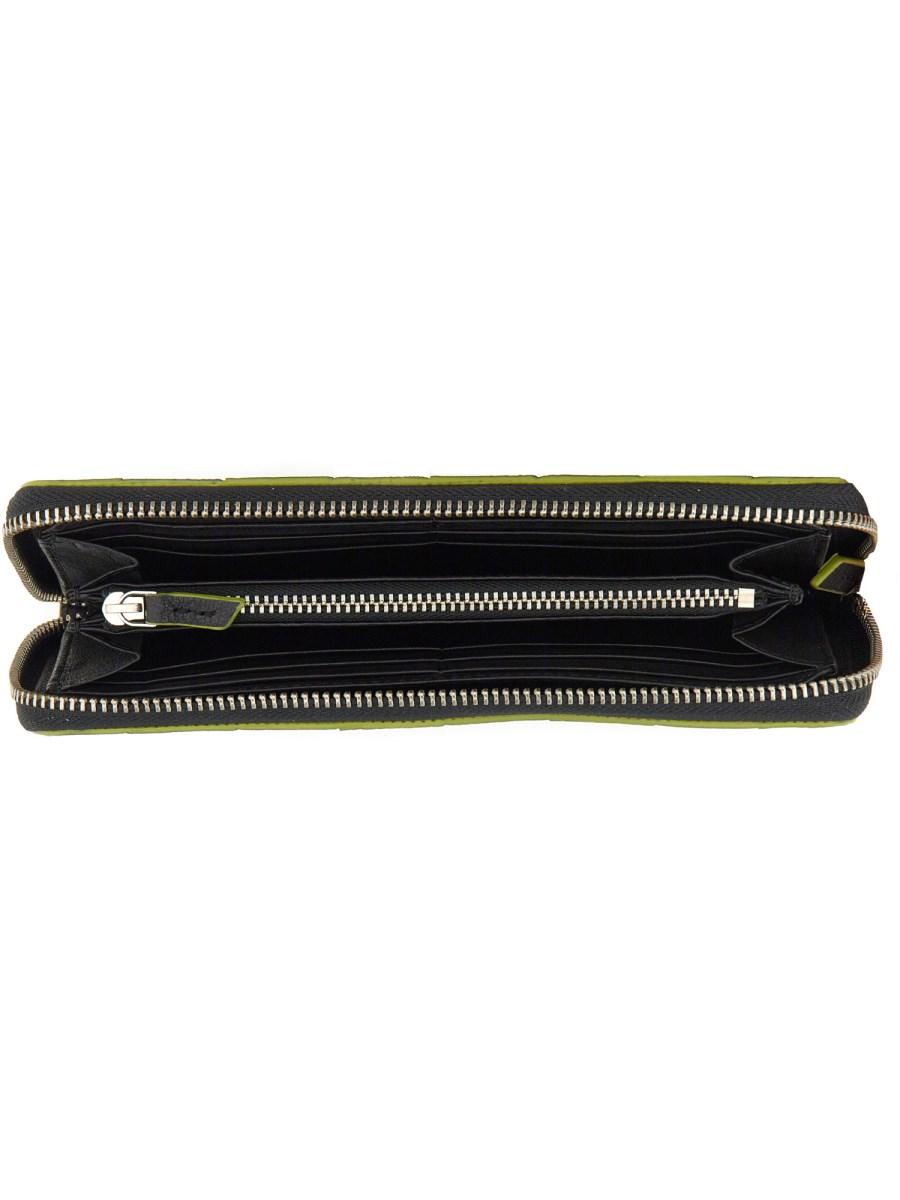 DRAGON DIFFUSION PORTAFOGLIO CHECK IN PELLE CON ZIP Comprane uno, ottenene uno gratis