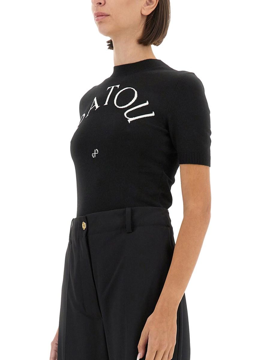 PATOU MAGLIA CON LOGO Ultimo giorno