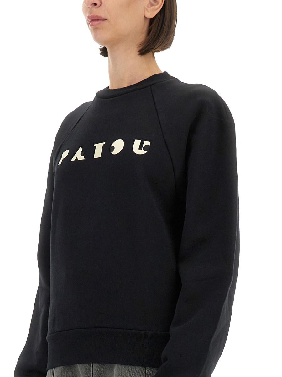 PATOU FELPA CON LOGO Fino al 50% di sconto
