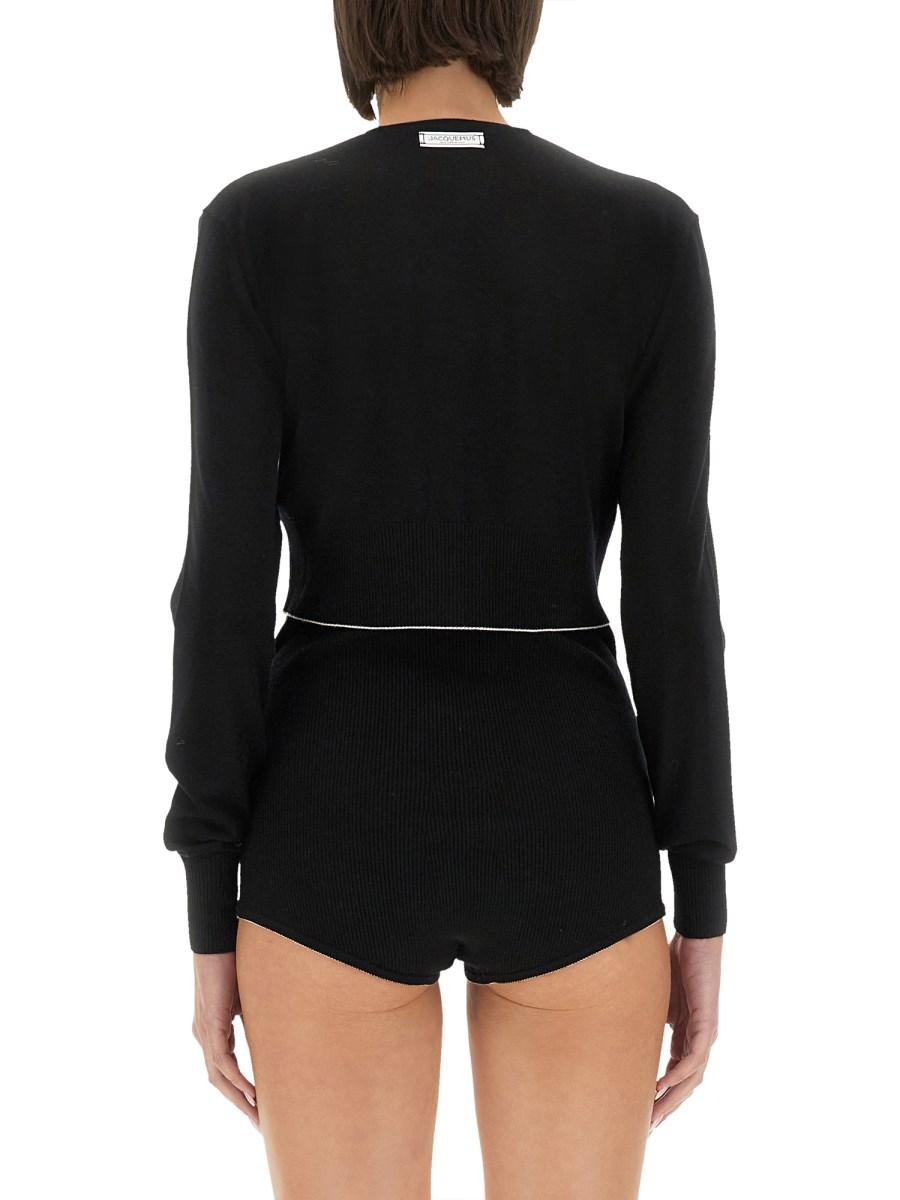 JACQUEMUS CARDIGAN LA SPIAGGIA IN LANA Fino al 65% di sconto