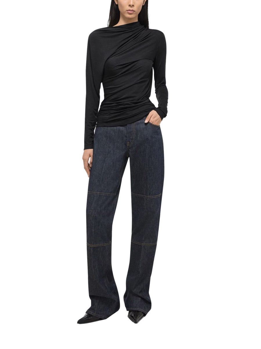 HELMUT LANG TOP WIND IN LYOCELL Enormi sconti