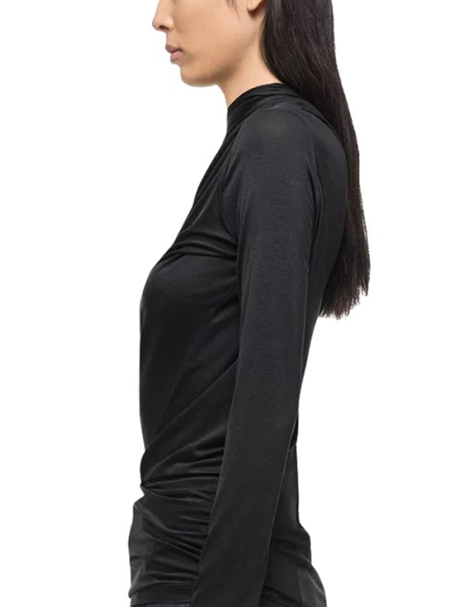 HELMUT LANG TOP WIND IN LYOCELL Enormi sconti
