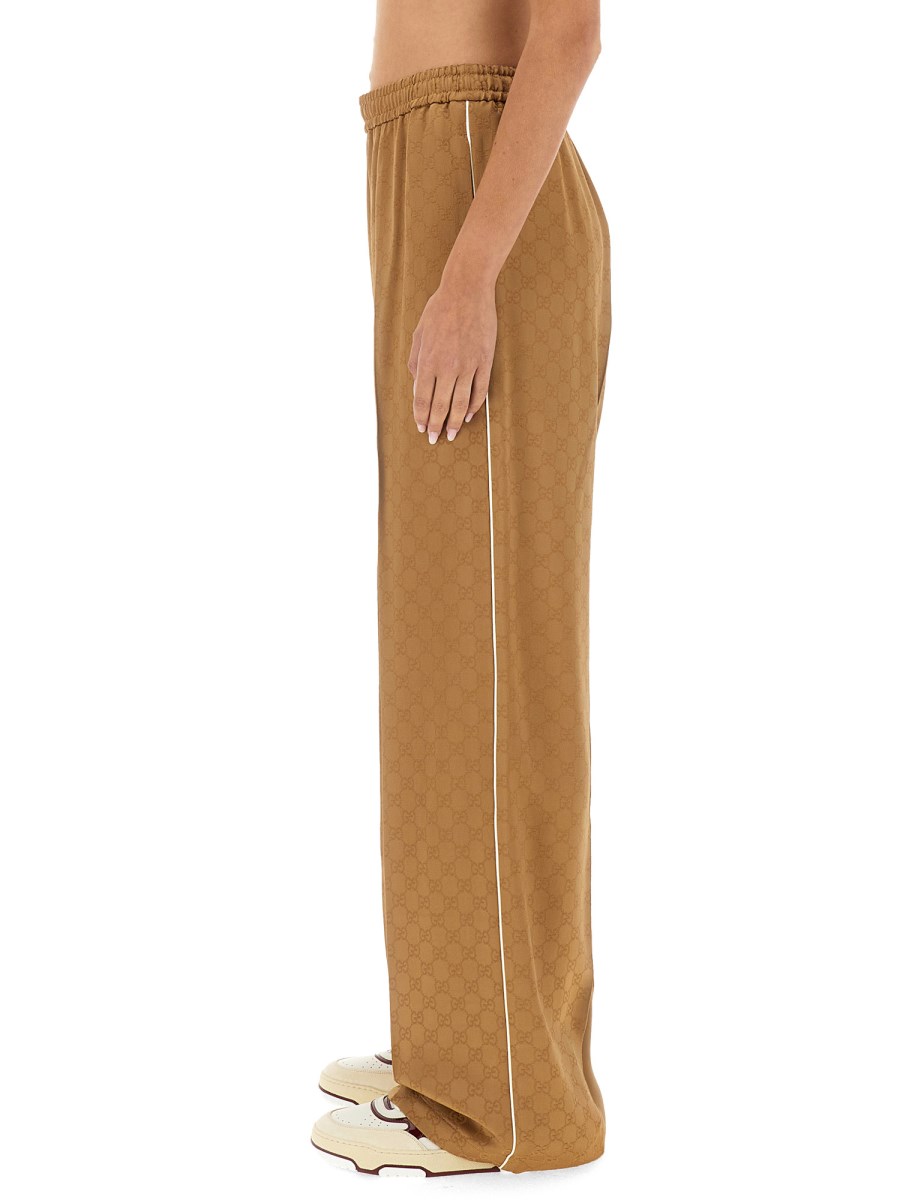 GUCCI PANTALONE IN JACQUARD GG Trasporto libero internazionale