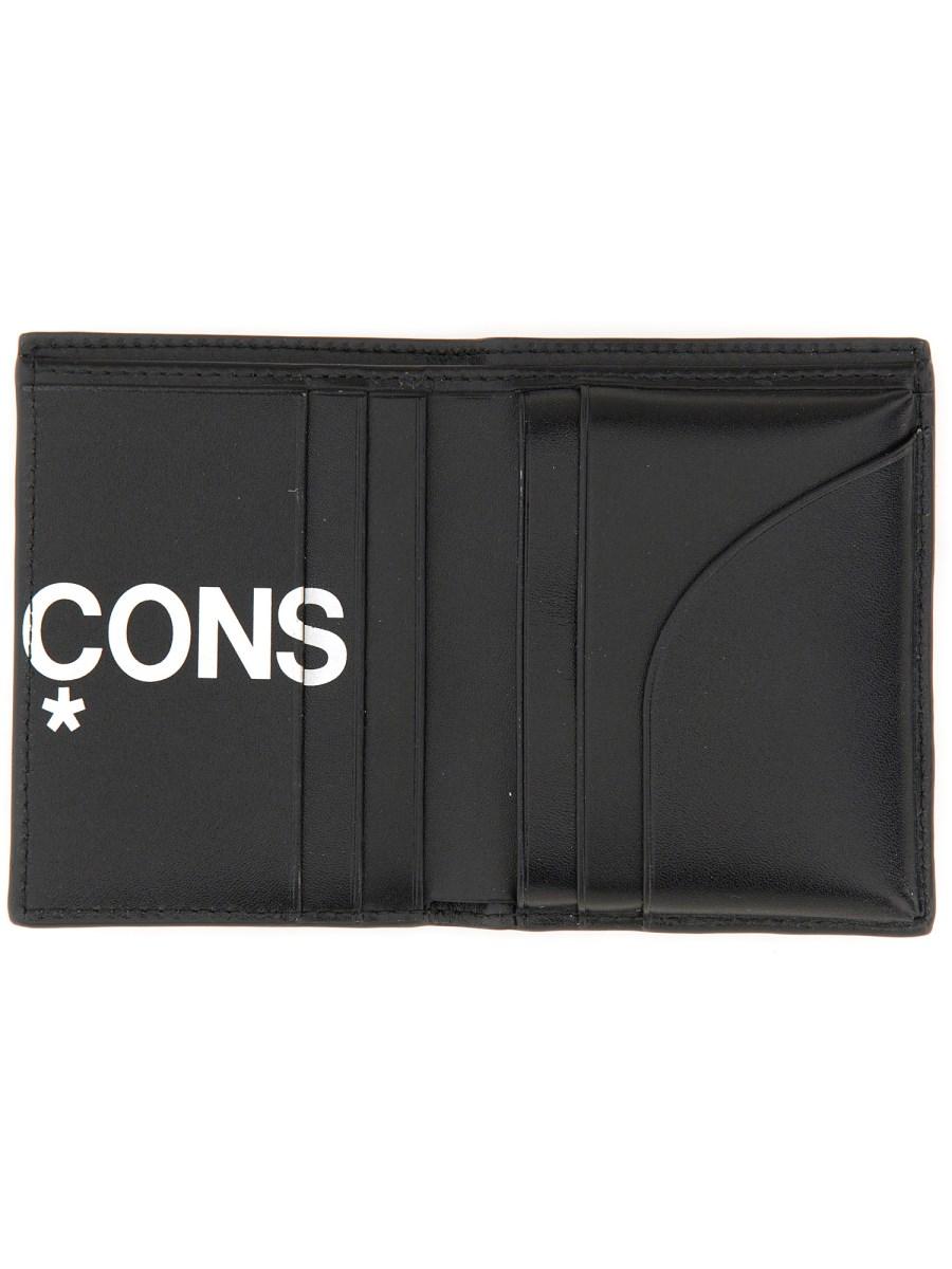 COMME DES GARCONS WALLET PORTAFOGLIO HUGE LOGO CDG Vendita