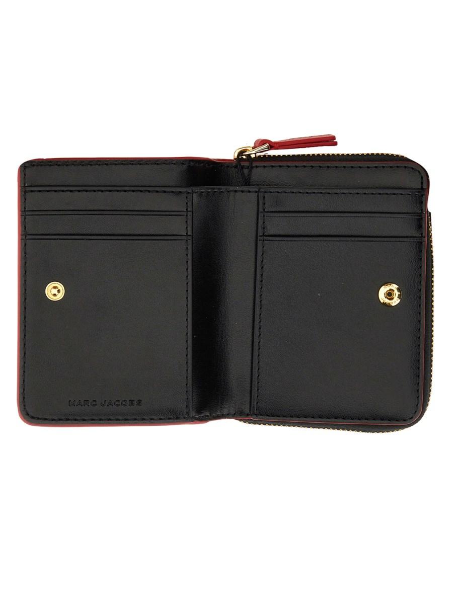 MARC JACOBS PORTAFOGLIO "THE COMPACT" MINI IN PELLE Negozi Online