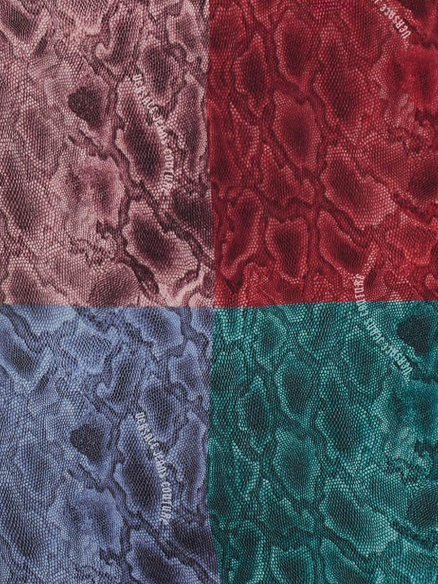 VERSACE JEANS COUTURE FOULARD IN SETA Sottocosto