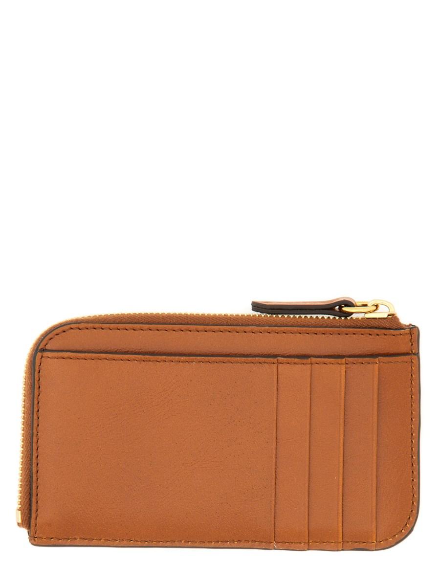 CHLOE&#39; PORTAFOGLIO "C CHLOÉ" SMALL IN PELLE CON ZIP Prezzo basso