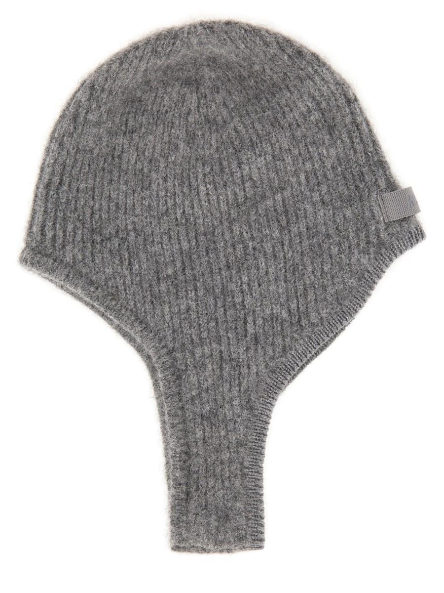 JACQUEMUS CAPPUCCIO IN ALPACA CON LOGO IN GROSGRAIN Ultimi due giorni