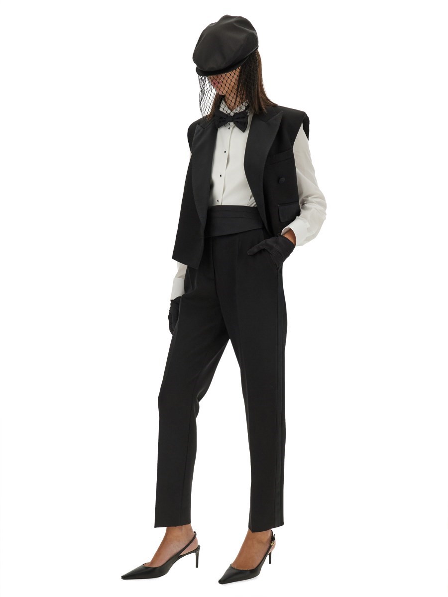 DOLCE & GABBANA PAPILLON IN RASO DI SETA Fino al 60% di sconto