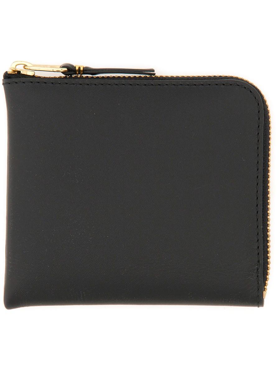 COMME DES GARCONS WALLET PORTAFOGLIO IN PELLE CON ZIP Offerta speciale della fabbrica